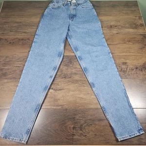 Vintage 90er GAP Jeans Damen Größe 4 lang Reverse Fit hoher Bund Tapered 24x32 - Bild 1 von 7