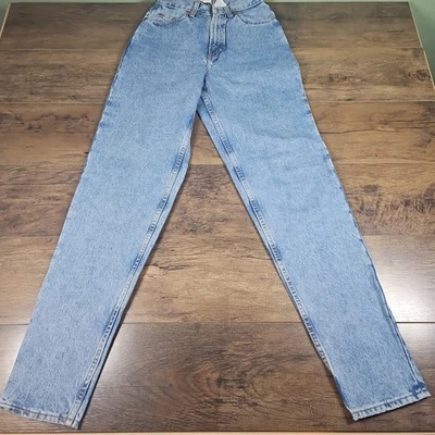 Pantalones de mezclilla GAP vintage años 90 para mujer talla 4 largo calce inverso cintura alta cónicos 24x32 Foto 1 de 4