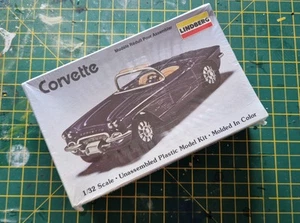 VINTAGE Lindberg CORVETTE 1:32 Scale Plastic Kit 607 - Factory Sealed - Picture 1 of 1