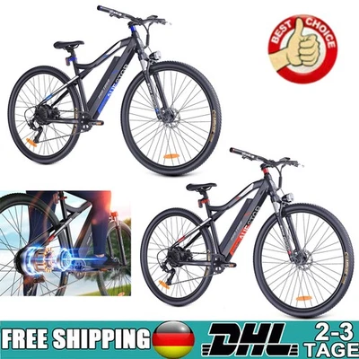 E-Bike mit 36V 13Ah Elektrofahrräder Mountainbike Electric Bike Bis 60KM - Bild 1 von 4