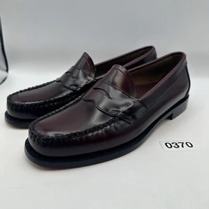 GH Bass Weejuns Logan Klassisch Herren 7.5D Leder Penny Loafer Burgund - Bild 1 von 5