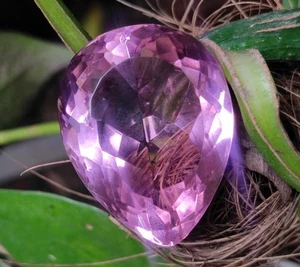 Certified 94.89 Ct Natural Excellent Quality Pink Topaz Pear Shape LooseGemstone - Picture 1 of 10