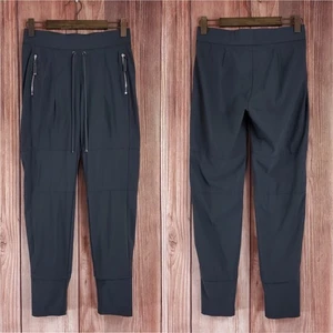 Raffaello Rossi Candy Pants Womens Size 34 US 4 Gray Joggers 251278 - Picture 1 of 15
