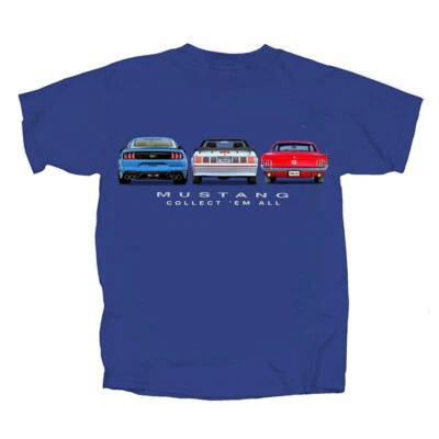 Camiseta Collect 'em All Ford Mustang Fox Body, Fastback y Convertible ¡ENVÍO GRATUITO! Foto 1 de 2