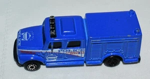 Maisto Tonka 2000 Blue Police Equipment Truck, Made in China - Picture 1 of 5
