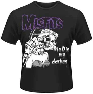 MISFITS die die my darling UNISEX T-SHIRT black short sleeved - official MEDIUM - Picture 1 of 3