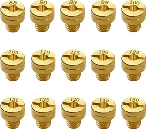 15 pcs Carburetor Main Jet Kit for Mikuni VM22 VM24 VM26 VM30 125cc 150cc 200cc - Picture 1 of 6