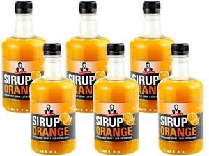 6x Sirup Royale Orange Getränkesirup 0,5 L EW Drinks Cocktails (12,33 EUR/l) - Bild 1 von 2