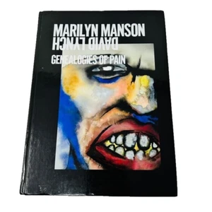 MARILYN MANSON DAVID LYNCH GENEALOGIES OF PAIN BOOK HARDCOVER 2011 - Picture 1 of 6