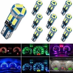 Lampadine LED Auto T5 per Interno Gauge Cluster Cruscotto Strumento 10pz - Foto 1 di 10