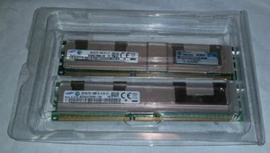 2x Samsung M393B4G70DM0-YH9 32GB 4Rx4 PC3L - 10600R DIMM RAM DELL MEMORY ECC - Picture 1 of 3