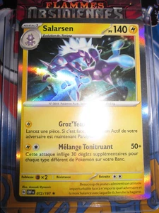 POKEMON SALARSEN 072/197 RARE HOLOFOIL FRANCAIS FLAMMES OBSIDIENNES OBF EV3 - Picture 1 of 6
