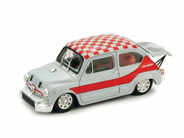 Abarth 1000 Berlina 1968 Ufficiale Rosso 1:43 Model BRUMM - Immagine 1 di 1