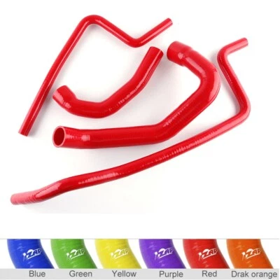 ZAP For Jeep Wrangler TJ 4.0L 1997 1998 1999 2000 2001 Radiator Silicone Hose - Image 1 of 2