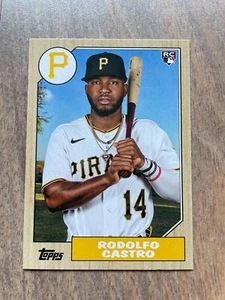 [RC] 2022 Topps Archives #226 - 1987 Topps Design - Rodolfo Castro - Bild 1 von 2