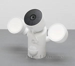 Google Nest GA02411-US Cam mit Flutlicht - Schnee - Bild 1 von 10