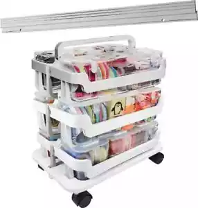 Deflecto Stackable Caddy Organizer Multi-Pack Bundle - Picture 1 of 2