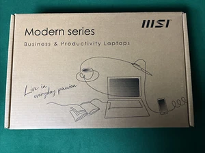 Portátil MSI Moderno 15 H B13M-010US 15.6" i9-13900H 32GB RAM 1TB SSD Win11 - Imagen 1 de 5
