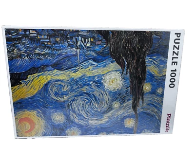Piatnik Starry Night Vincent van Gogh 1000 Piece Puzzle - Image 1 of 3