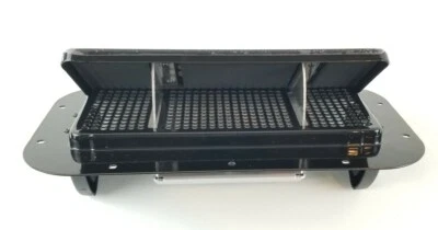 E-Z Open Low Profile Black Aluminum Two Way Trailer/RV Vent with Trim and Gasket - Image 1 of 4