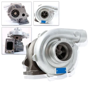 Universal T3/T4 T04E 2.5'' 5 Bolt Flange Exhaust .57AR Hybrid Turbo Charger - Foto 1 di 1