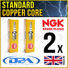 2x+NGK+B7FS+3027+Standard+Spark+Plug