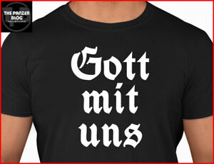Gott mit uns koszulka niemiecki patriotyczny prezent wersja 1