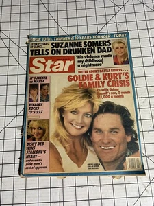 STAR TABLOID JANUARY 26, 1988 GOLDIE & KURT, SUZANNE SOMERS, GLENN CLOSE B323 - Bild 1 von 3
