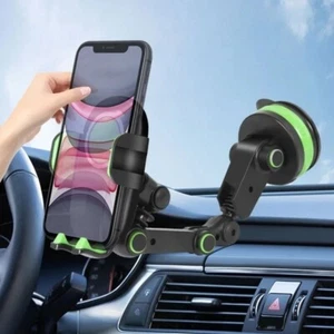 Long Arm Universal Car Truck Mount Phone Holder Stand Dashboard Windshield - Picture 1 of 15