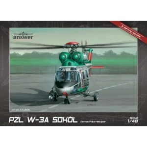 Answer AA48005 PZL W-3A Sokol (Falcon) German Police 1/48 plastic kit - Picture 1 of 3