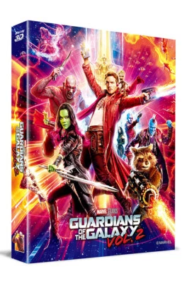 [USED] Guardians Of The Galaxy Vol.2 - BLU-RAY Steelbook - Lenticular - Image 1 of 3
