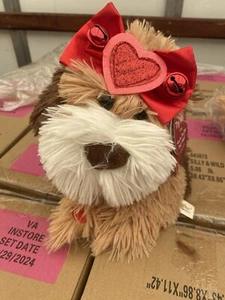 Dan Dee Valentine Day 7.5" Animated Silly Wild Puppy You're The One That I Want - Picture 1 of 1
