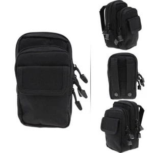 Outdoor Waist Belt Bag Cellphone Pockets Molle Wallet Tactical Utility Pack US - Picture 1 of 10