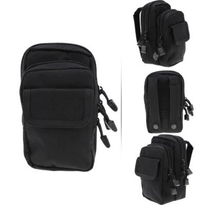 Bolso Cinturón Exterior Bolsillos para Teléfono Celular Cartera Molle Paquete Táctico Utilitario EE. UU. Foto 1 de 4