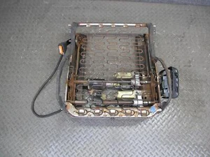 90-96 NISSAN 300ZX Z32 2+2 FRONT LEFT POWER SEAT TRACK W SWITCH & MOTORS OEM - Picture 1 of 14