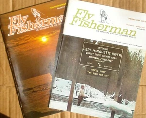 Revista Fly Fisherman Vintage 1974 Abril Mayo - Lote de 2 - Imagen 1 de 5