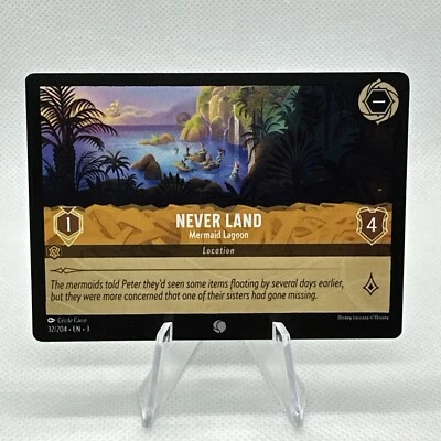 Lorcana Never Land - Mermaid Lagoon - 32/204 - Common - Into the Inklands - Image 1 of 2