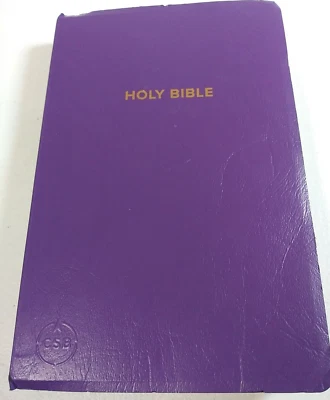 Holman Holy Bible Christian Standard Bible Purple Teen Spiritual Book Paperback - Image 1 of 4
