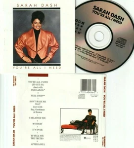 Sarah Dash Patti LaBelle You're All I Need To Get By (1988, CD) LIKE NEW - Bild 1 von 1