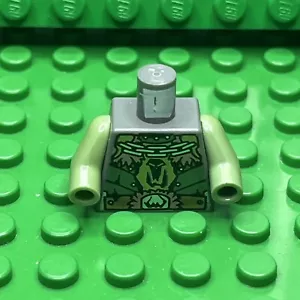 LEGO 7097 Minifigure Fantasy Era Troll King - Copper Crown cas420a Part Only - Picture 1 of 2