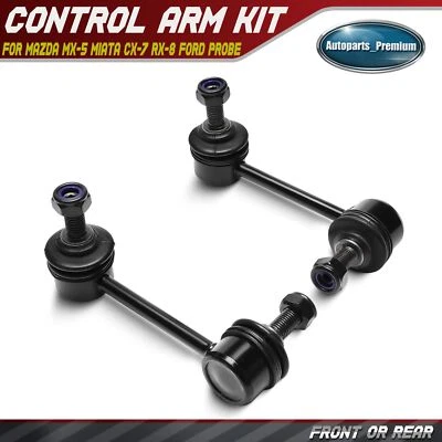 Kit de 2 piezas de eslabones de barra estabilizadora delantera o trasera para Mazda MX-5 Miata CX-7 RX-8 Ford Probe Foto 1 de 4
