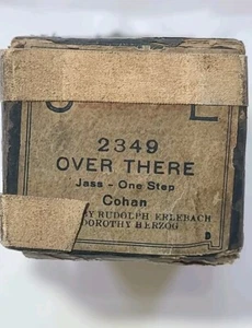 Over There Cohan Jazz One Step Universal Music Roll 2349 Erlebach Herzog NOTA - Imagen 1 de 6