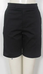 Pantalones Cortos LACOSTE Negros Hermosos Elegantes Damas Talla 4 - Imagen 1 de 3