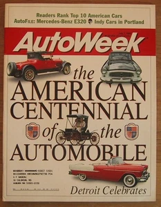 AUTOWEEK 1996 JULY 01 - U.S. AUTOMOBILE CENTENNIAL - Picture 1 of 1