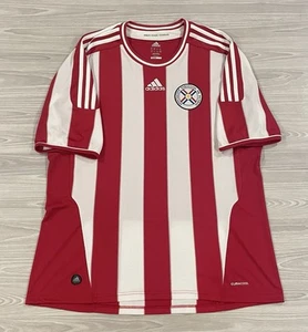 Adidas 2011/12 Paraguay Maglia Calcio Calcio Home Camiseta Rossa Uomo Taglia XL - Foto 1 di 9