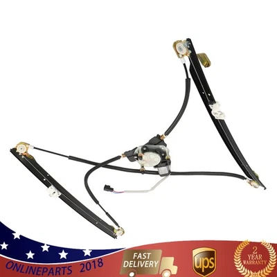 Regulador de ventana eléctrica con motor delantero izquierdo para Plymouth Voyager 1996-2000 741-550 Foto 1 de 4