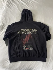 Lululemon Steady State Pullover Hoodie Grafik Nightmoth Größe M - Bild 1 von 6