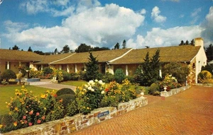 City Hall & Spanish Gardens SANTA CRUZ California 1962 Chrome Vintage Postcard - Picture 1 of 2