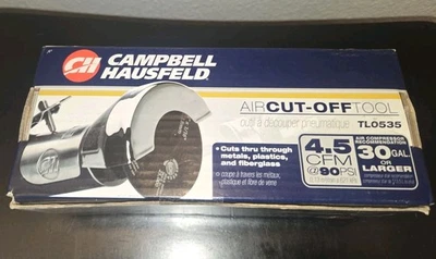 ¡Nuevo sellado! Herramienta de corte de aire Campbell Hausfeld 4,5 CFM  Foto 1 de 4