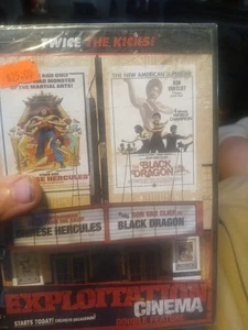 Exploitation Cinema - Chinese Hercules / Black Dragon (DVD) Ron Van Clief, NEW! - Picture 1 of 3